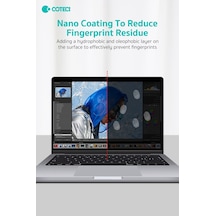 Özel Seri Coteci Macbook Pro 14 İnç M1 Pro Hd Ekran Koruyucu Saydam Film Çalışma Ortamı Aksesuar