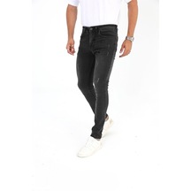 Sheff Denim Original Slim Fit Siyah Jeans-6416