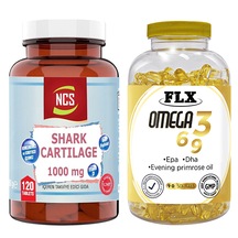 Ncs Shark Cartilage 120 Tablet & Flx Omega 3-6-9 90 Tablet