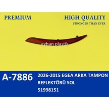Ayhan Arka Tampon Reflektörü Sol Fıat Egea Sedan 15 A-7886 51998151