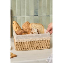 Emsan Olive Ekmek Sepeti 26 Cm Bej