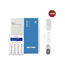 Neutron Nta-gna8545-4g 4bölgeli Zon Gsm+gprs Kablolu/kablosuz Alarm Seti Siren Yok