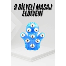 9 Bilyeli Masaj Eldiveni Tüm Vücut Masajına Uygun Kafa Masaj Aleti Çok Renkli 58782794