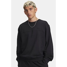 Under Armour Rival Lw Crew Erkek Sweatshirt SIYAH