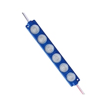 24 Volt 3 Watt Mavi 3030 Cob Modül Led Renkli