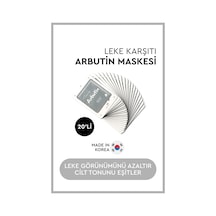 Mjcare On Arbutin Mask - Arbutin Özlü Yüz Maskesi 20'li