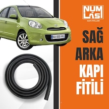 Nissan Micra 2011-2017 Sağ Arka Kapı Fitili-a Kalite-numlas-nm5536