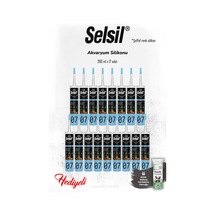 17 Adet Selsil Akvaryum Silikon Şeffaf Ve Rosıe