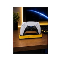 Ps5 Dualsense Uyumlu Şarj Ve Stand Ünitesi Playstation 5 Uyumlu Kontrolcü Masaüstü Düzenleyici Standı Siyah-sarı