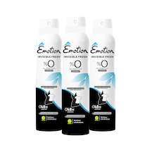 Emotion Invisible Fresh Kadın Sprey Deodorant 3 x 150 ML