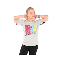 Toontoy Kids Toontoy Kız Çocuk Penucid Bear Baskılı Tişört Yeşil