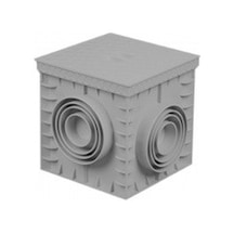 Pvc Logar 20x20x20 Gri