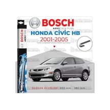 Honda Civic Hb Muz Silecek Takımı 2001-2005 Bosch Aerotwin N11.4760