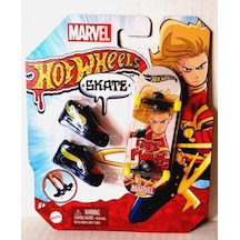 Hot Wheels Skate Captain Marvel Hmy18 Hnl75 Lisanslı Ürün
