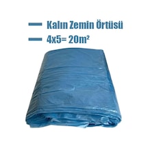 Made Kalın Zemin Örtüsü 4x5 20m², Hışır Örtü Eşya Koruma Örtüsü