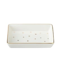 Porland Forest 7x11cm Kahvaltı Ve Meze Tabağı beyaz