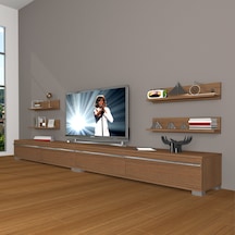 Decoraktiv Eko 360r Mdf Tv Ünitesi Tv Sehpası Ceviz