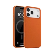 Joko Apple Uyumlu iPhone 17 Pro Max Vero Magsafe Kapak - Turuncu