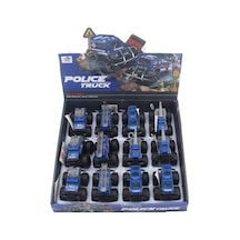 779-69 Duble Sürtmeli Metal Dıecast Polis Mavi