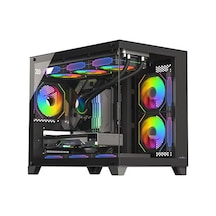 James Donkey Stark-S700 R5-7500F 16 GB 1 TB SSD 16 GB RX9060XT Free Dos Masaüstü Oyuncu Bilgisayarı