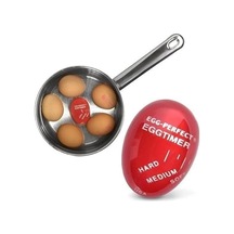 Dublör Yumurta,yumnurta Zamanlayıcı,eggtimer Yumurta Pişirme Zamanlayıcısı, Renk Değiştiren, Yumuşak, Orta Ve Sert Pişirme Göstergeli