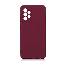 Effox Galaxy Uyumlu A72 Kılıf Mara Lansman Kapak - Koyu Mor Koyu Mor