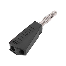 Powermaster Ic-238d 4mm Banana Jack Üçgen Konnektör Siyah