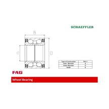 Porya Ve Rulman - Fiat Palio, Siena - Schaeffler-fag-713690670
