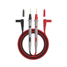 1 Çift Iğne Uçlu Multimetre Probu 1000v 20a Tüm Multimetreler Ile Uyumlu Test Ölçüm Kalosu