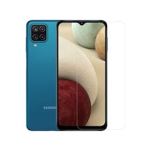 Samsung Uyumlu Galaxy A12 Nano Kırılmaz Cam Ekran Koruyucu Şeffaf