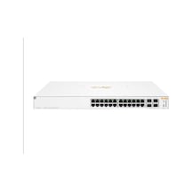 Hpe Aruba Ion 1930 Jl683b 24 Port Gıgabıt+4x10gb Sfp Yönetilebilir 195w Poe Swıtch