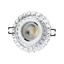 2 Adet Ct 6594 Cata Sümbül Cam Spot Kasası Led Çerçeveli Günışığı