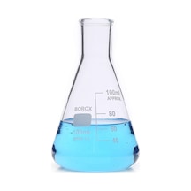 Erlen Cam Dereceli 100 Ml - Erlenmeyer Flask
