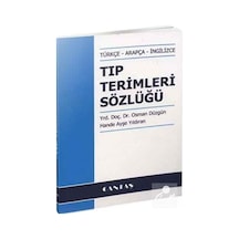 Tıp Terimleri Sözlüğü Türkçe - Arapça - Ingilizce / Osman Düzgün