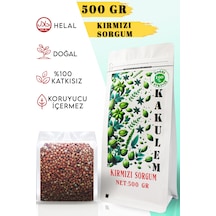 Kakulem Sertifikalı Kırmızı Sorgum Dal Darı 500 Gr