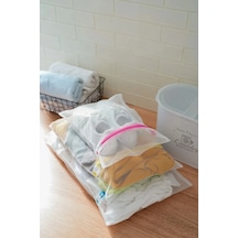 3'lü Valiz İçi Düzenleyicisi X Çok Renkli