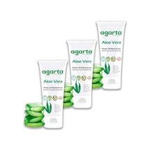 Doğal Aloe Vera Nemlendirici El Ve Cilt Bakım Kremi 75 Ml X 3 Adet