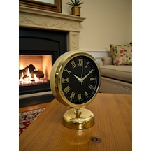 River World Masa Saati Metal 25 Cm X 20 Cm Roma Prestige Gold Çok Renkli