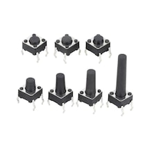 Tc-0102 6X6X4.3Mm 4 Pinli Push Buton - Tact Switch