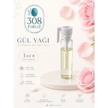 308 Fıruz 1 Ml Isparta Saf Doğal Gül Yağı Teknokent Firması 1 G