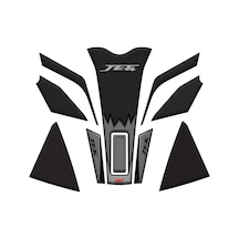 GP Kompozit SYM Jet 14 2017-2024 Uyumlu Tank Pad Seti Gri