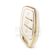 Lüx Mg Hs Gt Zs Ev Zx Mg5 Mg6 Roewe Rx3 Rx5 I5 Erx5 I6 I5 Nano Anahtar Kılıfı Beyaz Gold Renk