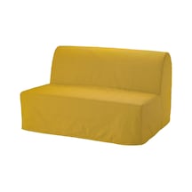 Ikea Sarı Ferah Kanepe - 2'li Yataklı Kanepe Kılıfı
