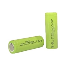 1.2v 1300 Mah - 4/5aa- Ni-mh Şarjlı Pil - Başsız / Flat Head