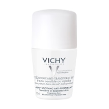 Vichy Deodorant Hassas ve Epilasyon Yapılmış Ciltler için 48 Saat Etkili Roll-On 50 ML