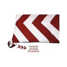 Kiddy's Teepee Mat - Kırmızı Zigzag