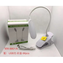 POWERMASTER MX-8801A USBLİ MASA LAMBASI Beyaz