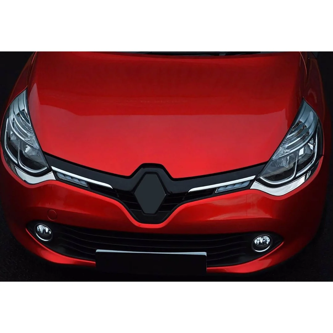 Renault Clio Ön Panjur - Krom 2 Parça 2012-2019 Arası, Hb/sw