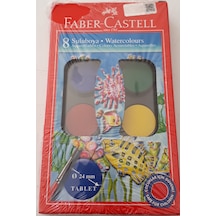 Faber Castell Sulu Boya 8 Renk 24 MM Tablet