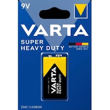 Varta Superlife Çinko Karbon 9v Pil Tekli Paket